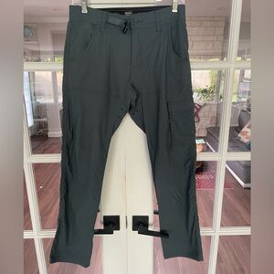 Prana Men's Charcoal Cargo Pants